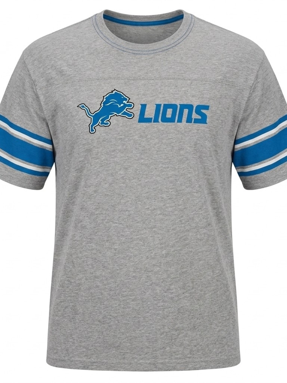 NFL Detroit Lions Graphic Tee Grey 3XL Big & Tall Short Sleeve Shirt